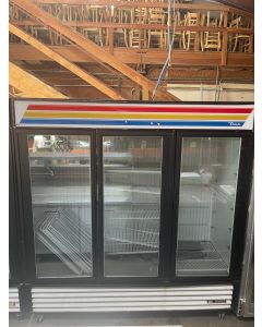 True GDM-72F 3 Swing Glass Door Freezer